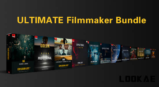 14套上万种音效音乐转场LUT调色视频素材终极包 ULTIMATE Filmmaker Bundle