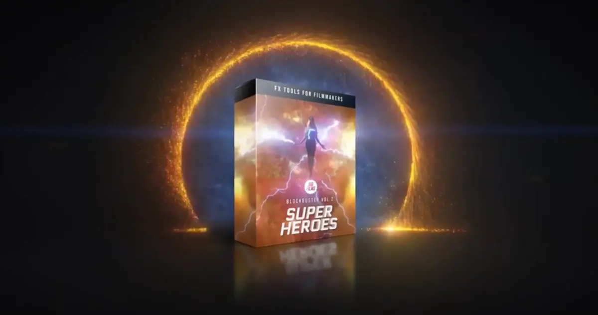 4K视频素材-242个超级英雄魔法能量电流雷电火焰传送门电影特效合成动画 视频素材 第1张