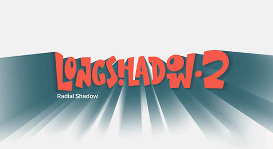 AE插件-LongShadow 2 v1.1 阴影长拖尾投影特效Win版