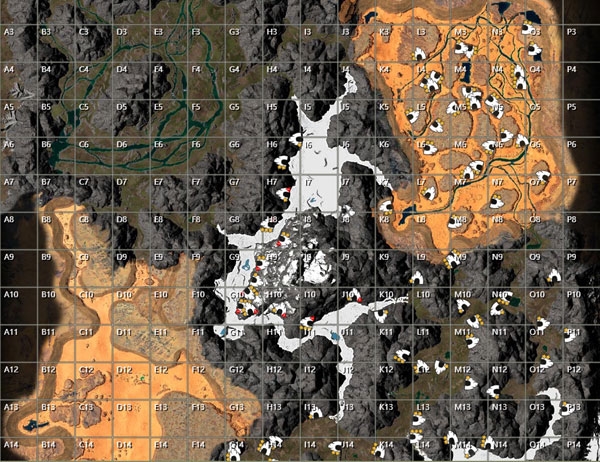 翼星求生矿洞在哪 游戏全矿洞位置分享