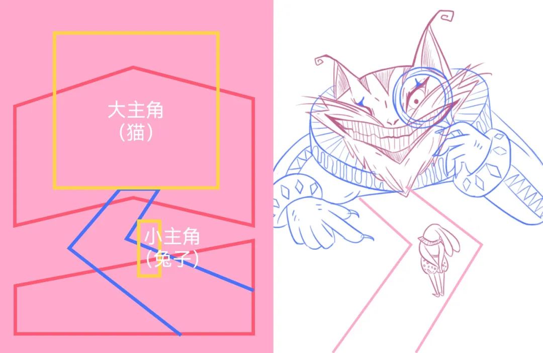 拟人动物童话粉彩风格插画_手绘教程-26