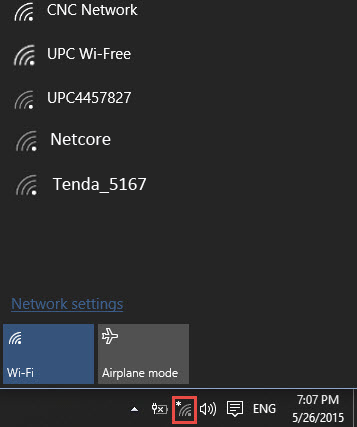 如何在Windows10笔记本电脑上连接WiFi网络-1