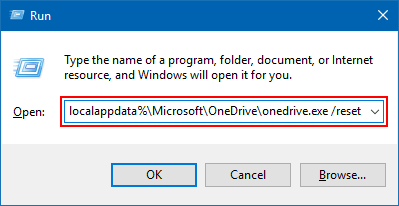 如何在Windows10中重置OneDrive同步-2