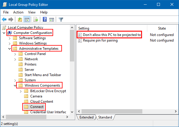 如何在Windows10中启用投影到此电脑的功能-2