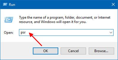 如何在Windows10中打开和使用步骤记录器-2