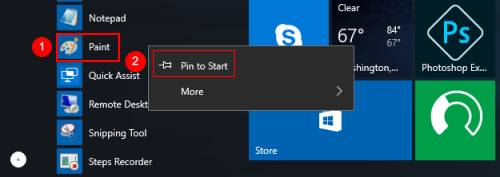 如何在Windows10中打开并使用Microsoft Paint-4
