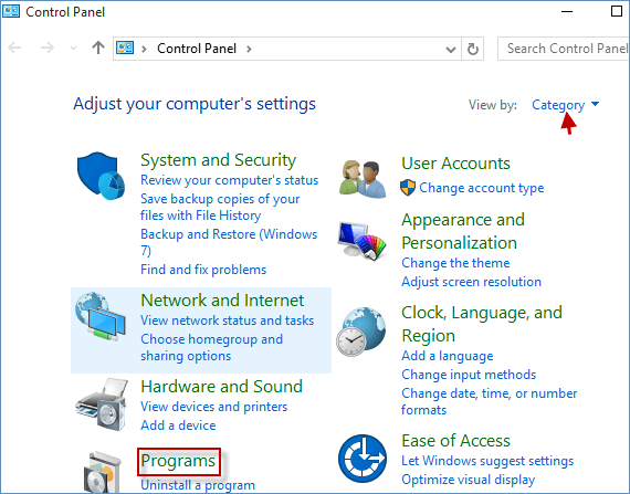 在Windows10中打开程序和功能的6种方法-6