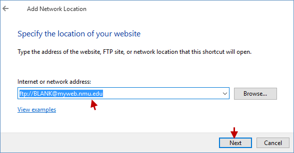 如何在Windows10中手动添加网络位置-5