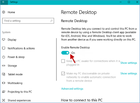 如何允许或禁止远程桌面连接到Windows10电脑-6