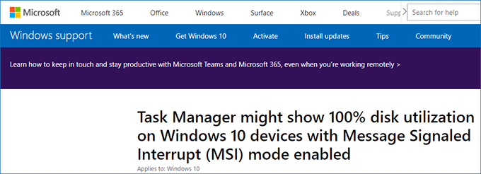任务管理器显示Windows10惠普笔记本电脑的磁盘使用率为100%-12