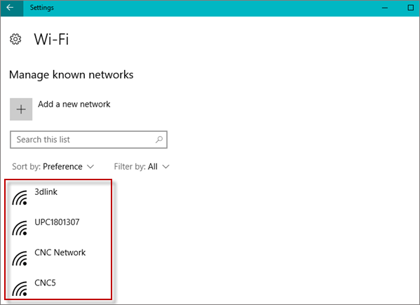 在Windows10上绝对删除已保存的Wi-Fi网络-3