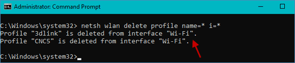 在Windows10上绝对删除已保存的Wi-Fi网络-11