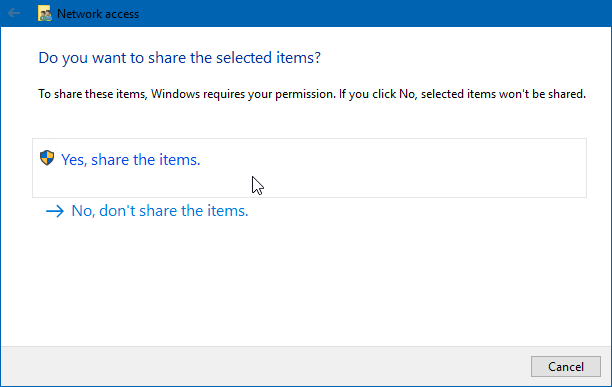 如何在Windows10中实现和取消本地网络文件共享-4