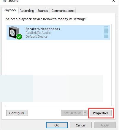 在Windows10中禁用音频增强功能-1