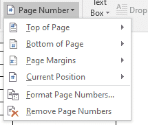 如何将页数插入Microsoft Word文档-3