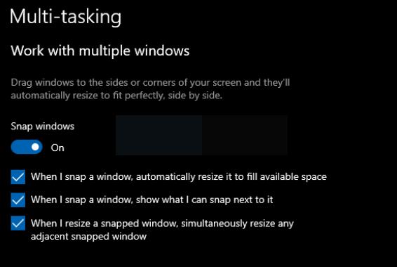 如何在Windows10上分屏，设置左右分屏方法-2