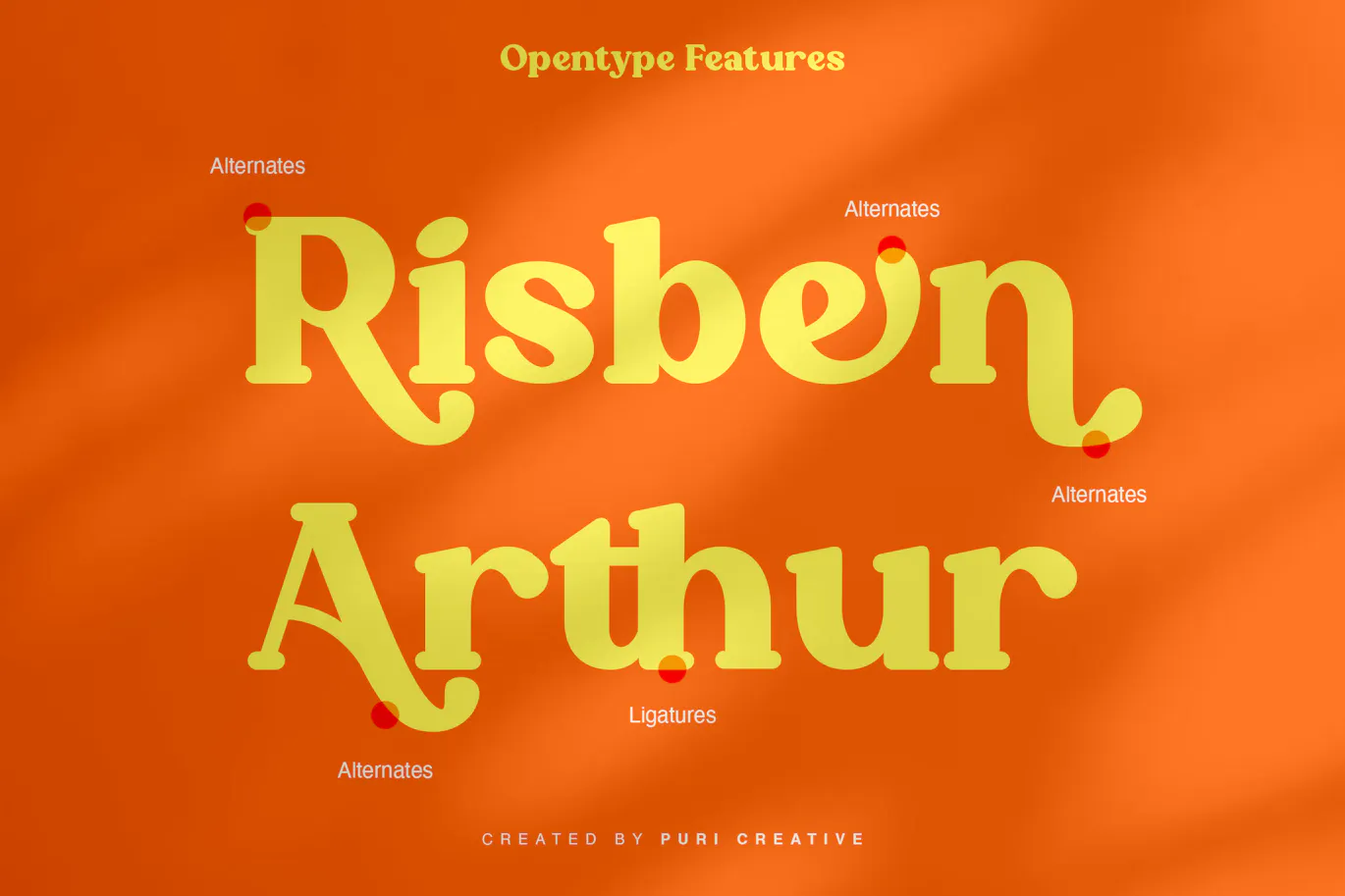 复古风格的英文粗体衬线字体 - Roffene - Retro Serif Style Font 设计字体 第9张