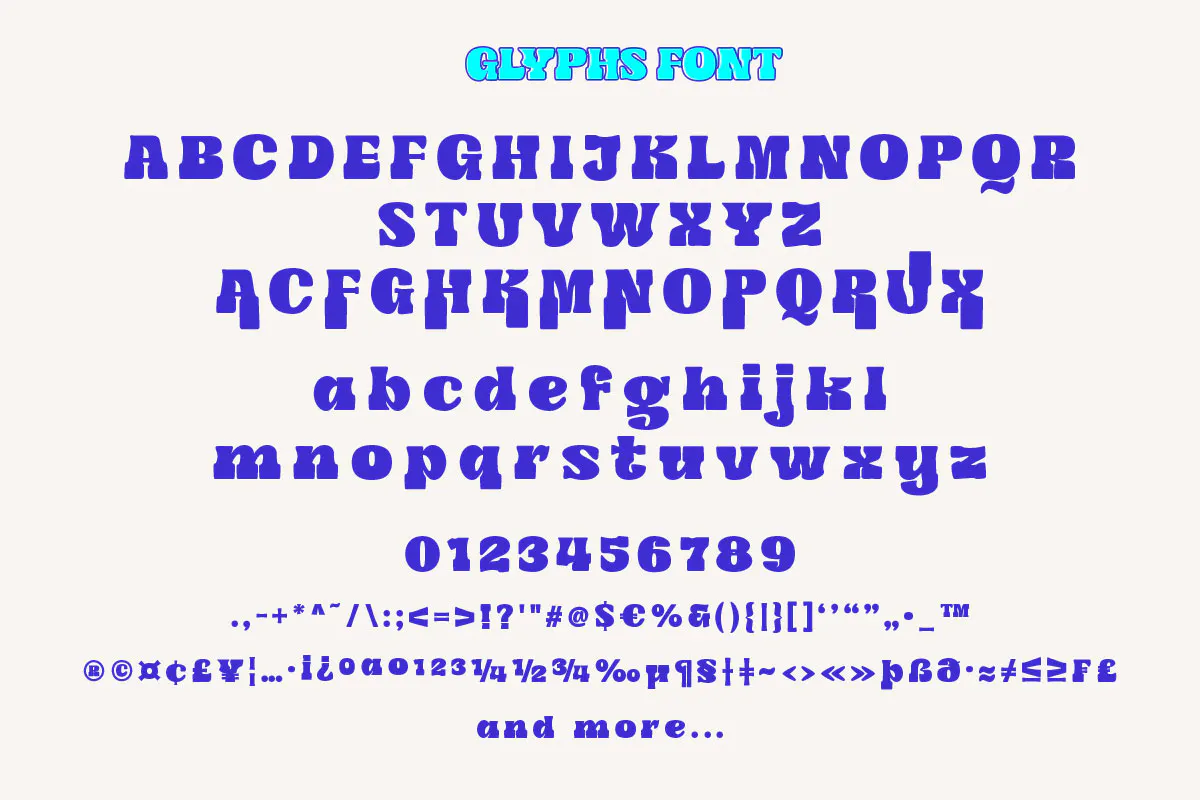 游戏风格的英文装饰字体 - Yuk Ngexi 设计字体 第10张