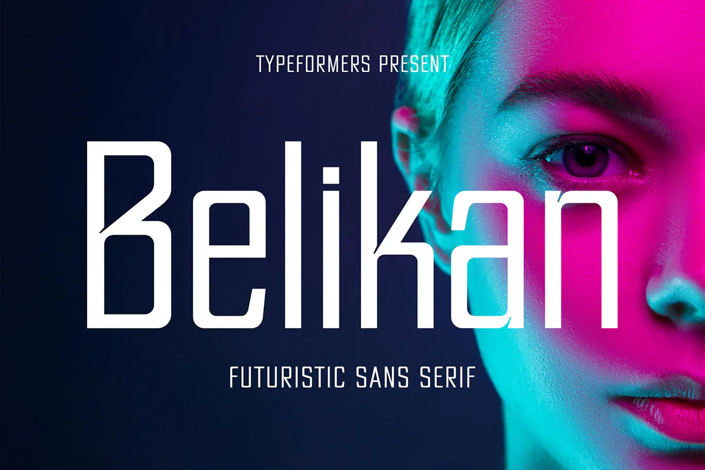 未来派无衬线字体 Belikan – Futuristic Sans Serif 设计字体 第5张