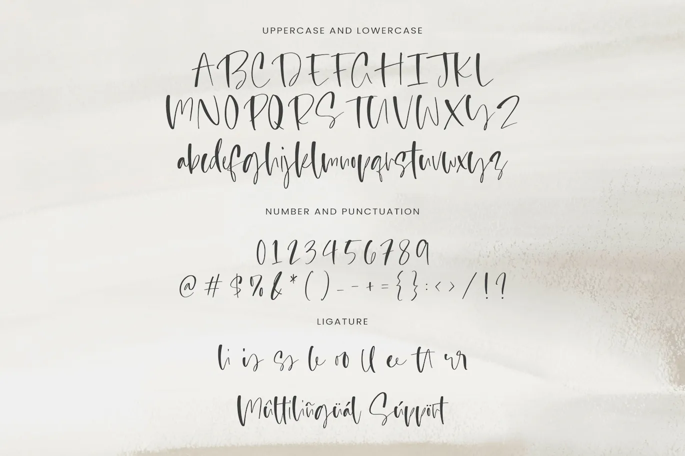 时尚精致优雅的英文手写字体 - Blessed Primrose - Stylish Handwritten Font TT 设计字体 第5张