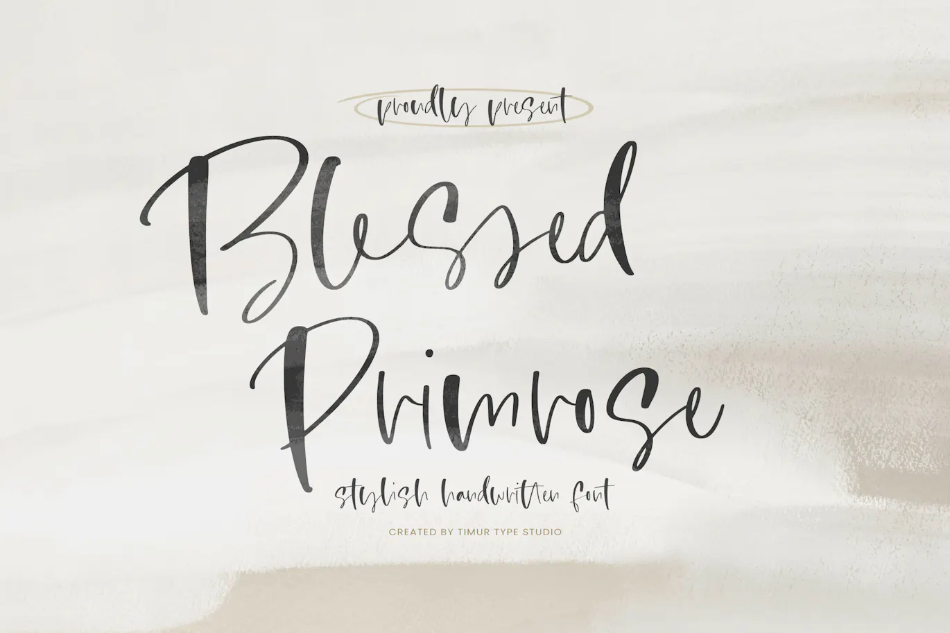 时尚精致优雅的英文手写字体 - Blessed Primrose - Stylish Handwritten Font TT 设计字体 第7张