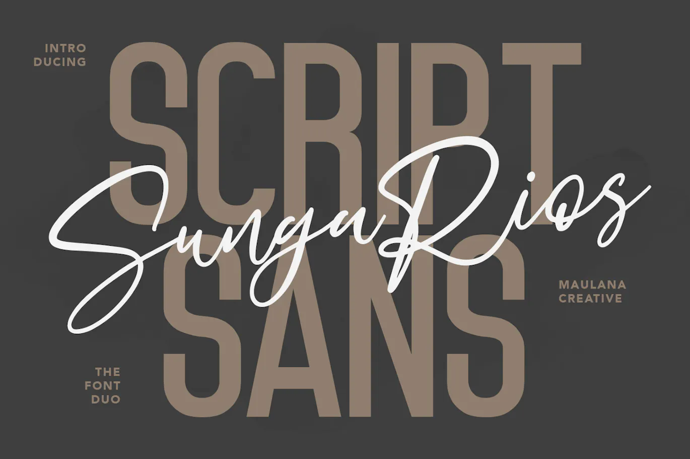 优雅手写英文字体 Sungarios Font Duo 设计字体 第6张