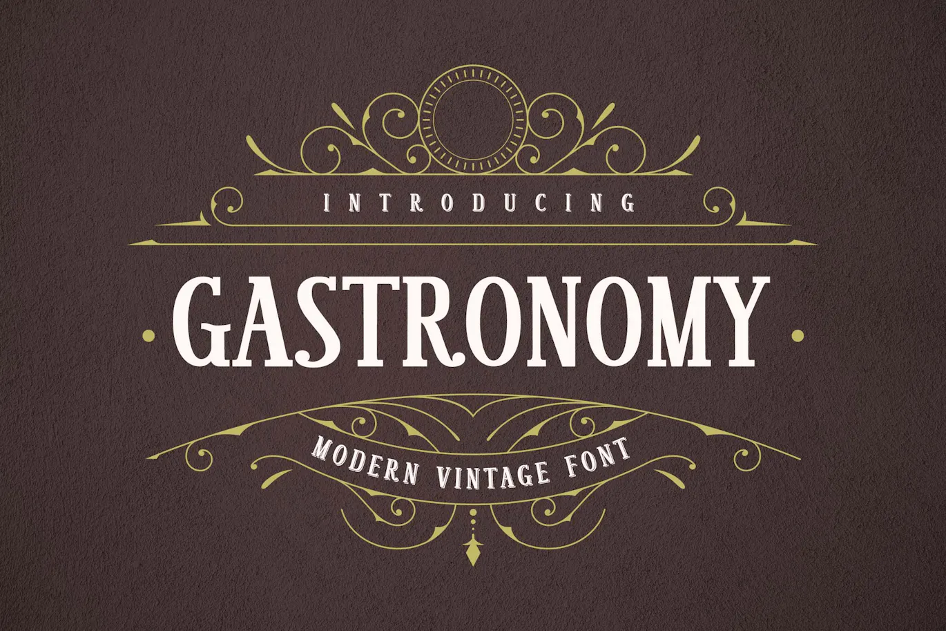 优雅现代复古衬线字体 Gastronomy Modern Vintage Serif Font 设计字体 第12张