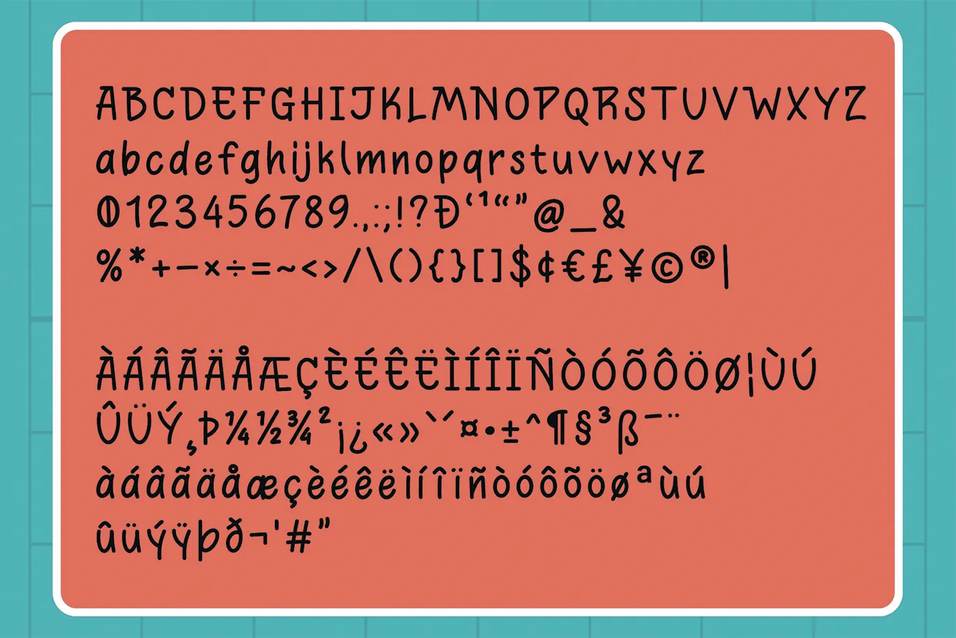复古60年代装饰氛围的手绘字体 - Overtime 设计字体 第4张