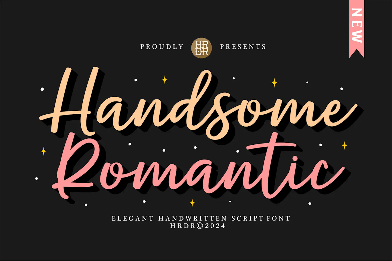 帅气浪漫的手写字体 Handsome Romantic - Elegant Handwritten Font 设计字体 第7张