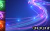 AE模板-漂亮唯美粒子发光线条LOGO标志片头动画 Light Streaks Logo Reveal V2