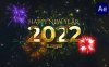 AE模板-2022虎年10秒倒计时新年快乐开场片头 New Year Countdown for After Effects