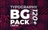 AE预设-131个专业设计文字标题排版样式背景动画 Typography BG Presets Pack