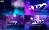 AE模板-绚丽光斑粒子礼花图文介绍2022新年倒计时开场片头 New Year Countdown