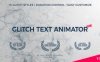 AE/PR预设模板-15组信号干扰失真毛刺故障文字标题动画 Glitch Text Animator