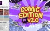 Premiere预设：卡通动漫LOGO标题转场字幕条包装动画包 Comic Edition V2