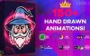AE脚本/PR预设/视频素材-150个手绘涂鸦运动图形动画包 Ultimate 150 Animations Mega Pack