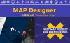 PR预设模板-世界地图坐标定点连线动画制作工具 Map Designer – Essential Graphics