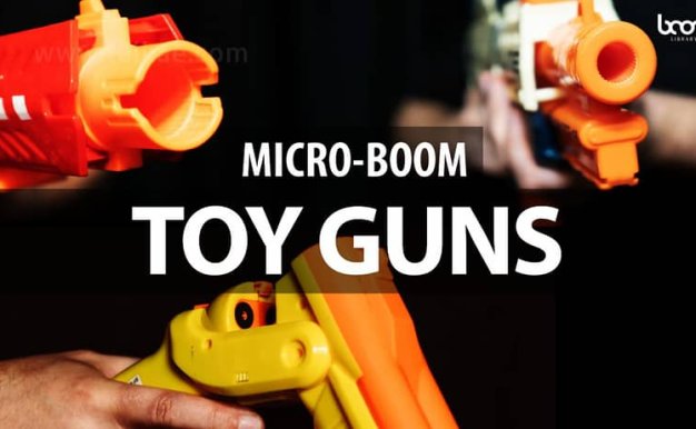 音效-Toy Guns-玩具枪装弹射击运动无损音效素材