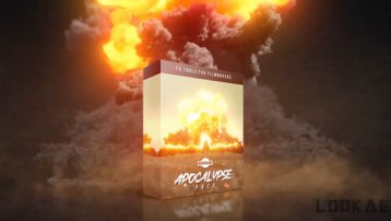 4K视频素材-150个世界末日灾难龙卷风海啸陨石爆炸视觉特效动画