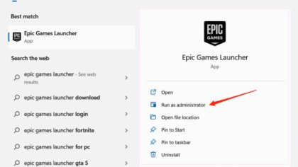 如何修复Epic Games Launcher在Win11上无法打开的问题？